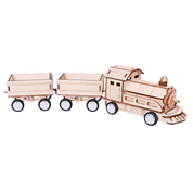 Wooden model train set 
