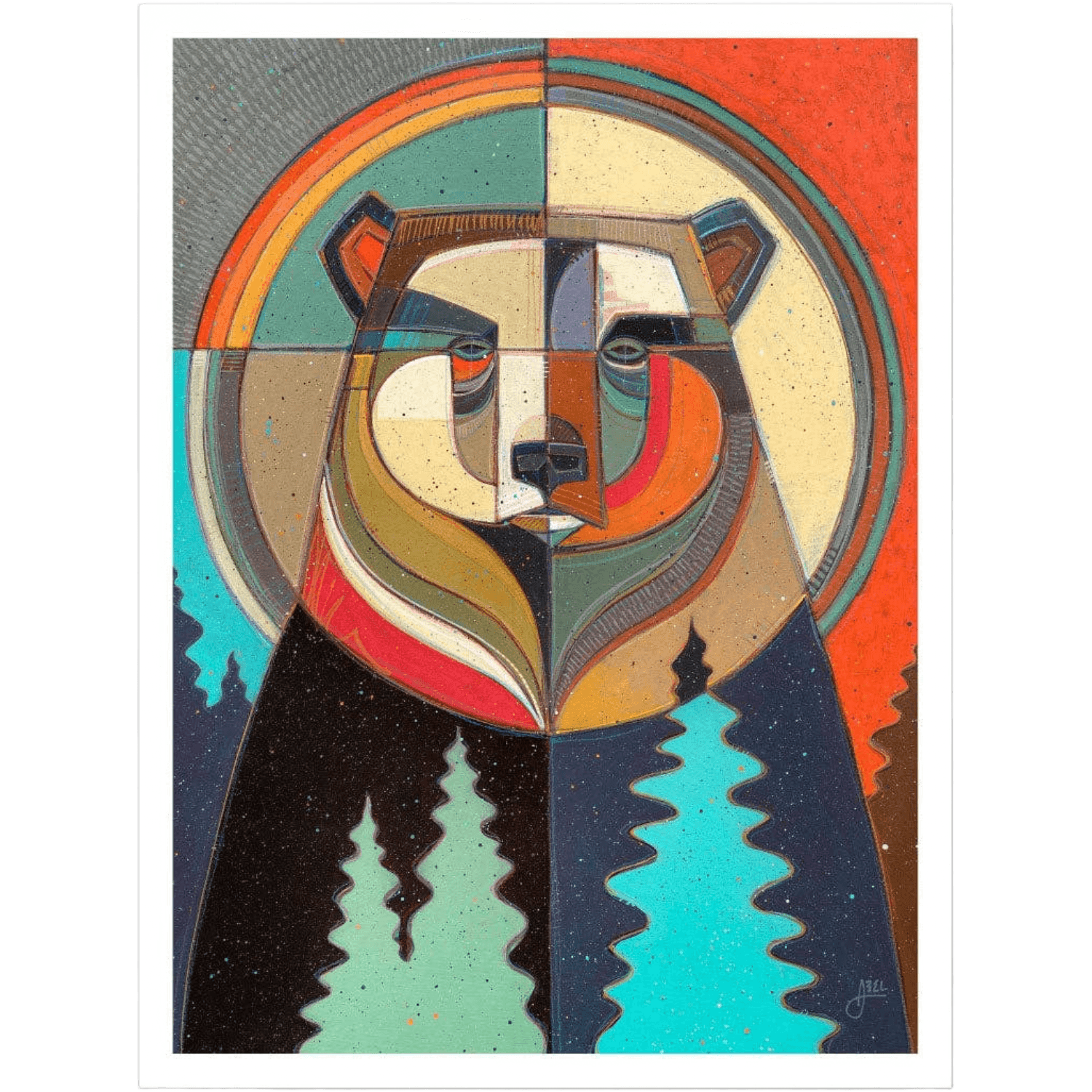 Ursus 4 | 9” x 12” | Art Print