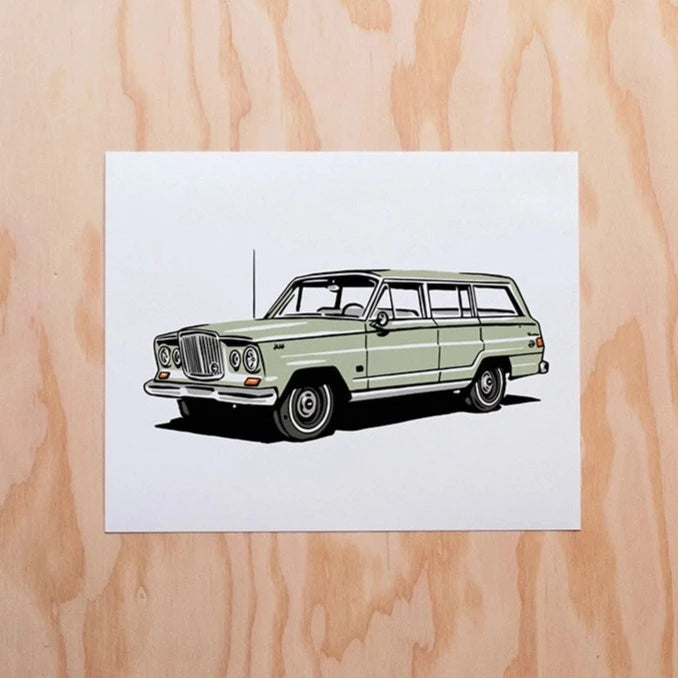 Jeep Wagoneer Art Print