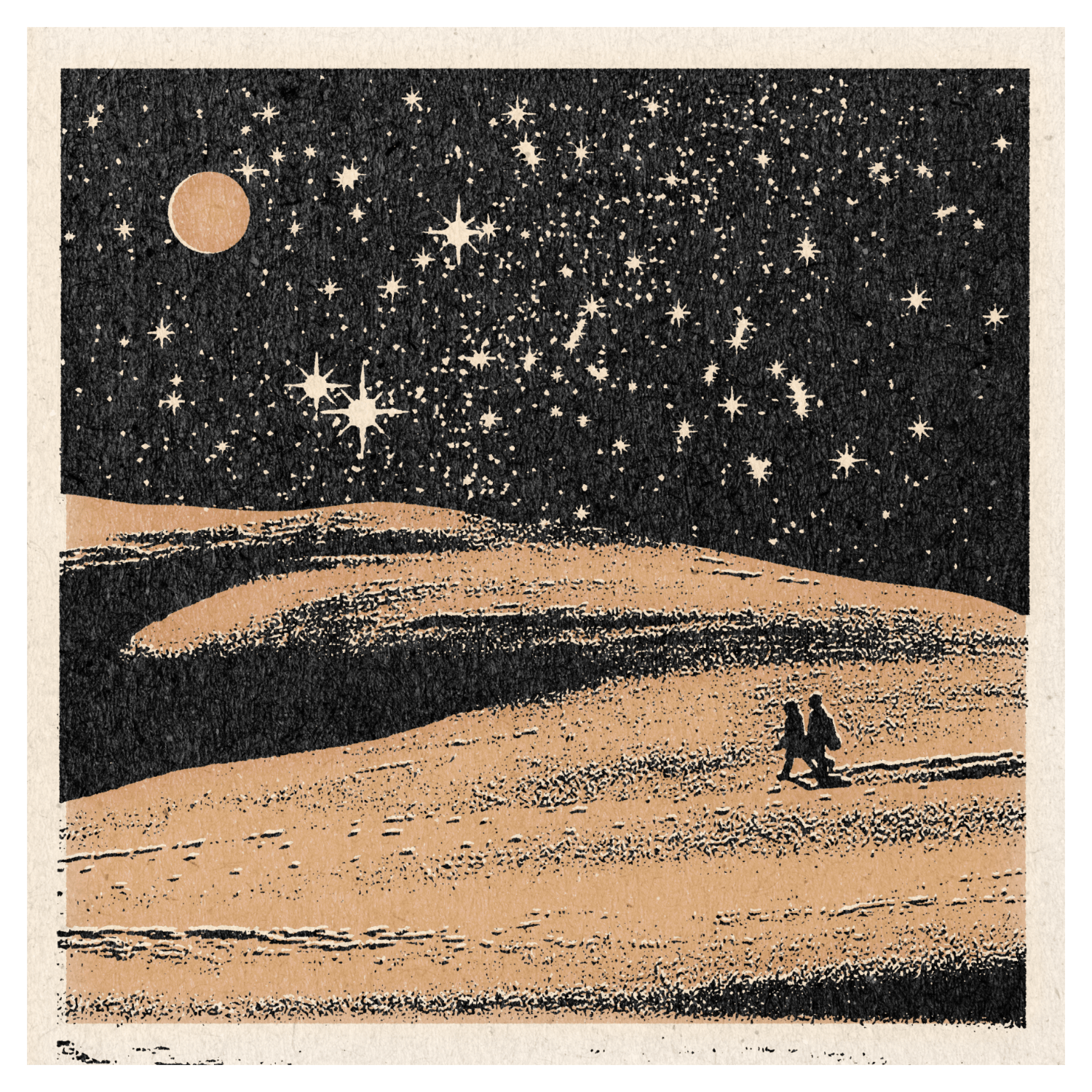 Wandering, Not Lost | 11" x 11" | Art Print