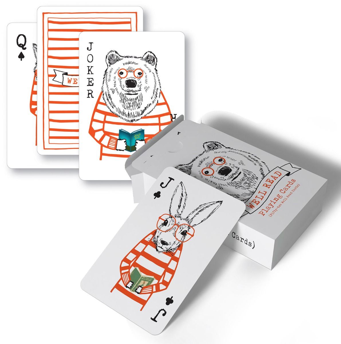 Well Read Playing Cards