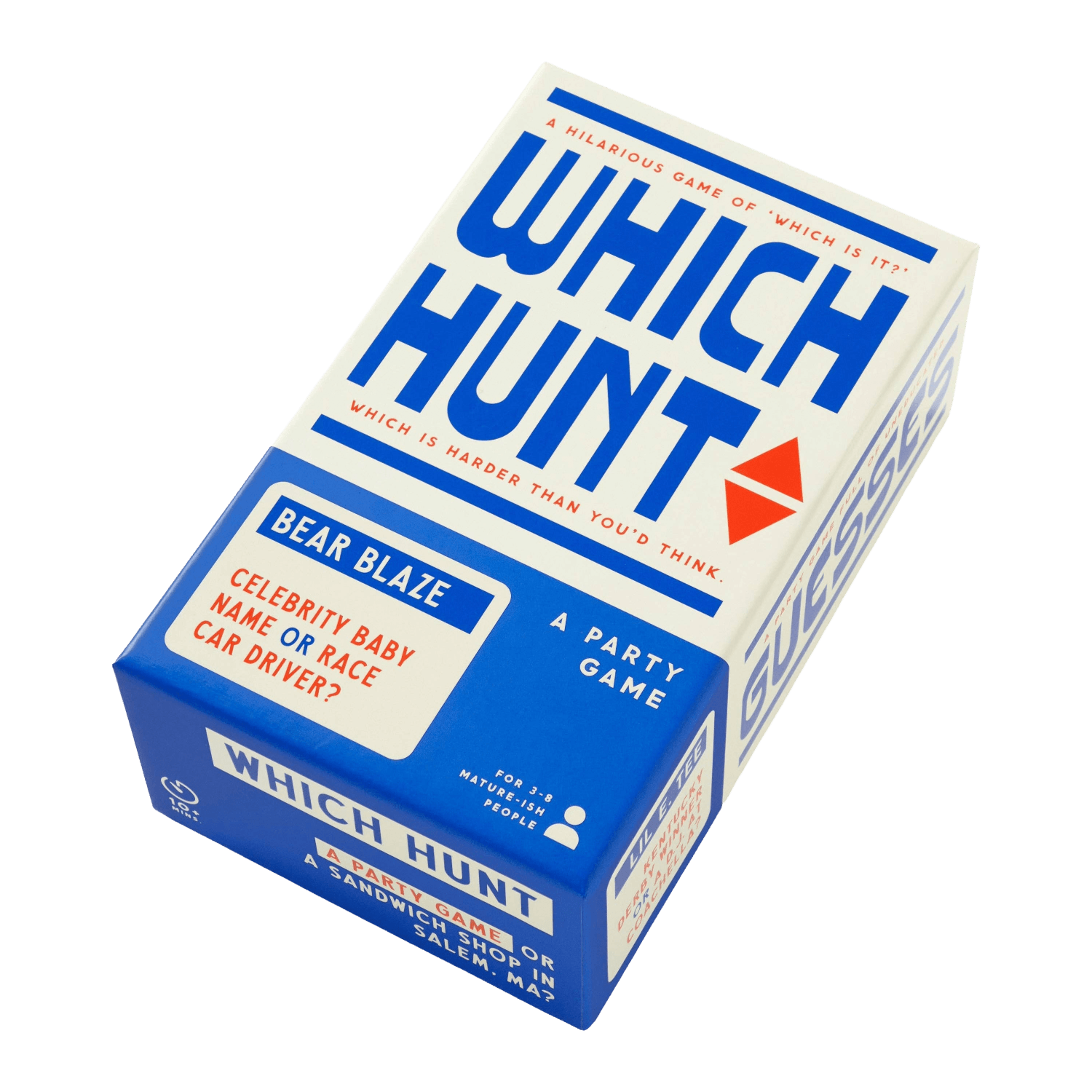 Box of 'Which Hunt' game on