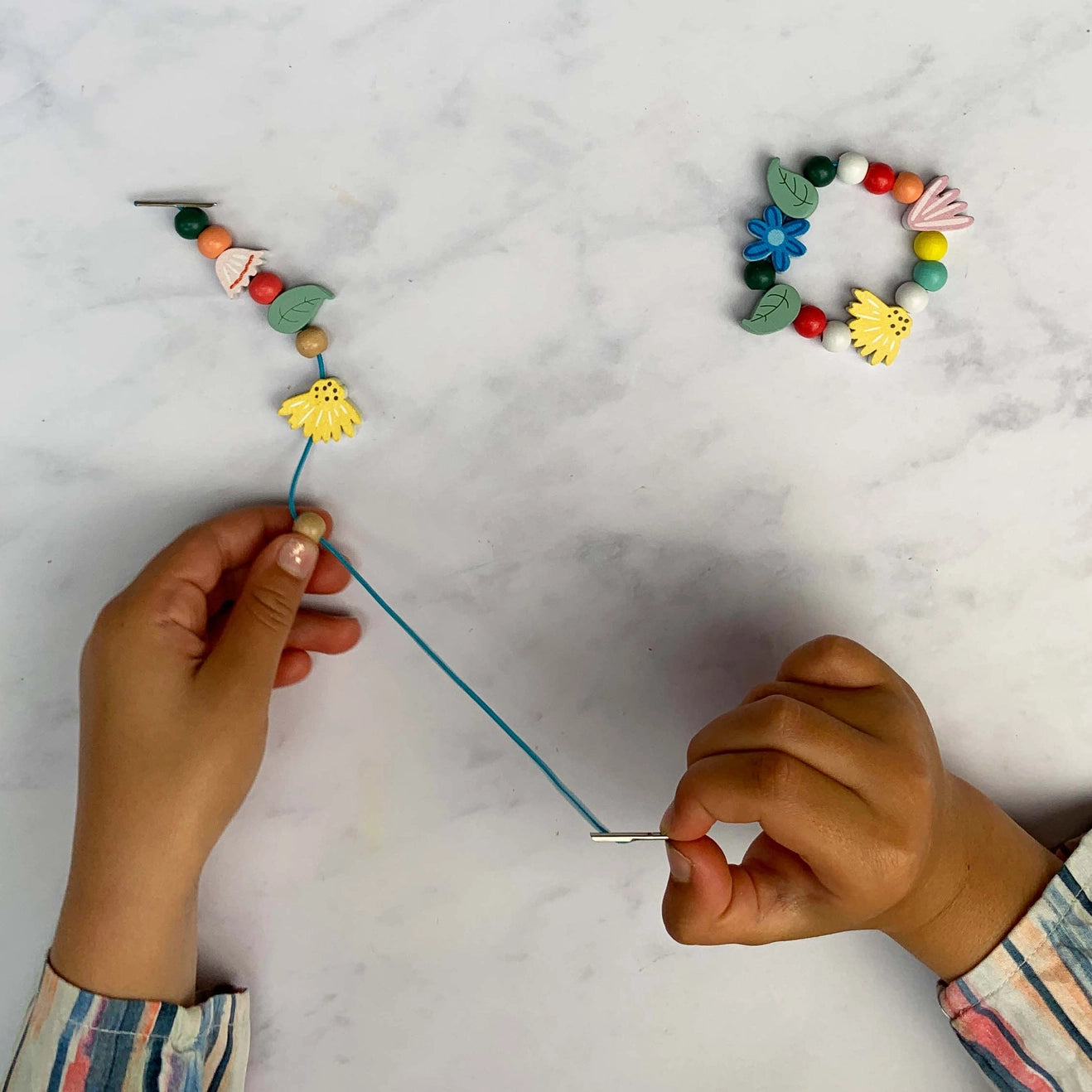 Wildflower Bracelet Bead Kit - 5 Bracelets