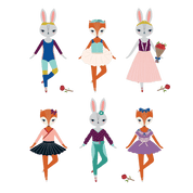 Woodland Ballet | Magnetic Dress-Up