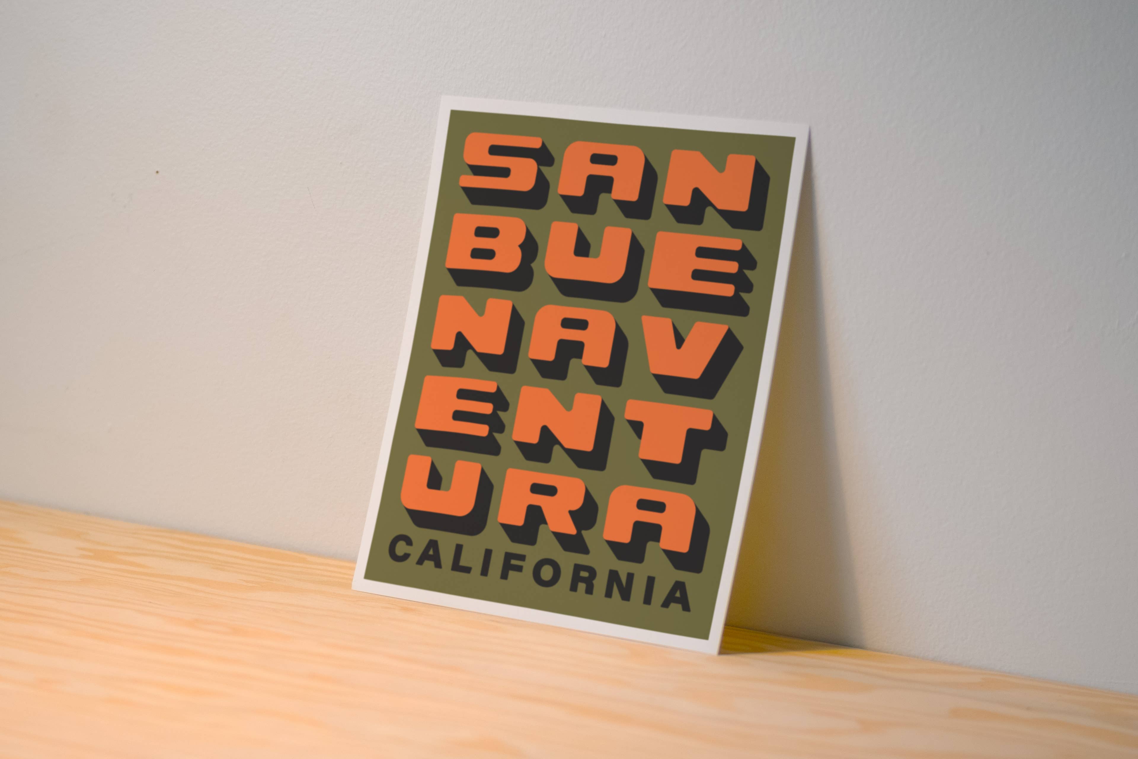 San Buenaventura 8x10 Print by Kamin Tersieff