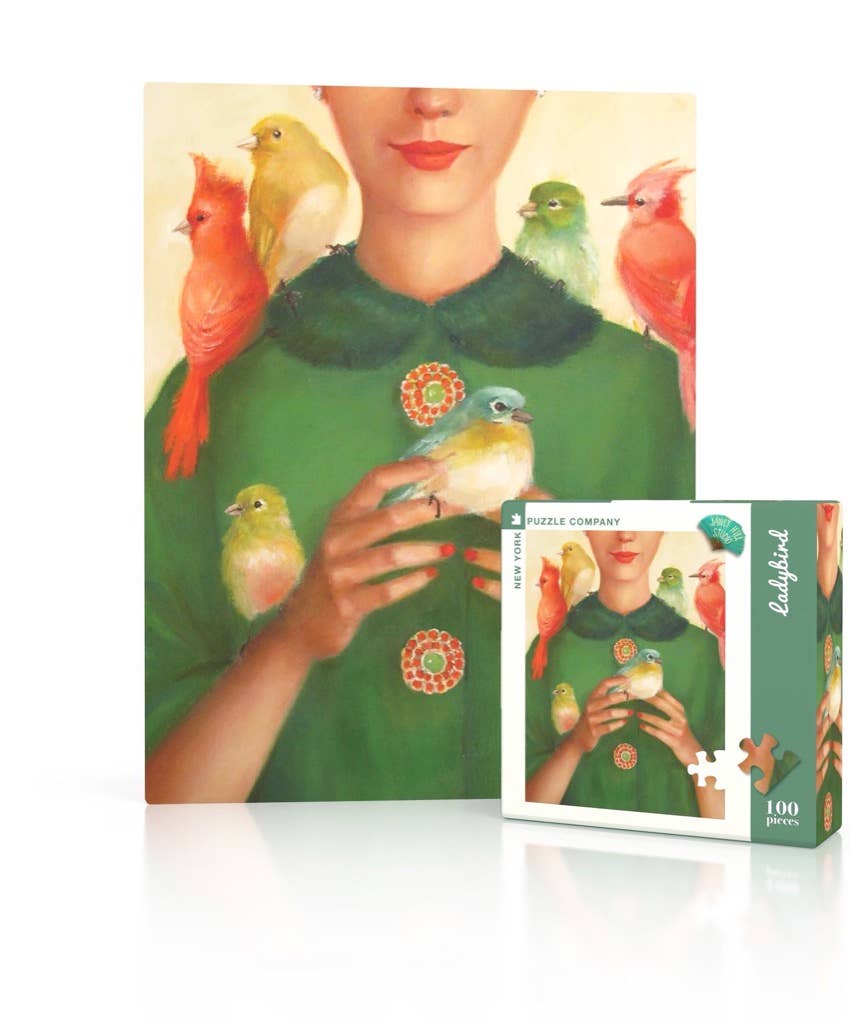 Ladybird Mini Puzzle by Janet Hill