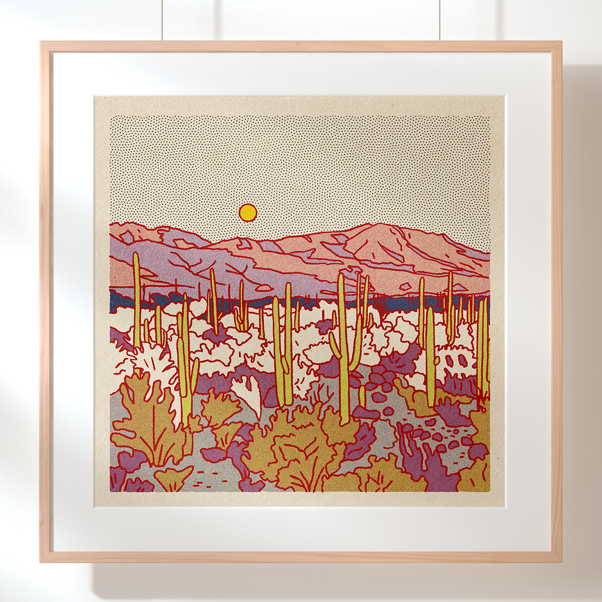 Desert Mountain # 5 by Caroline Clark