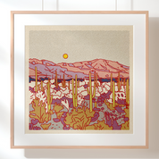 Desert Mountain # 5 by Caroline Clark