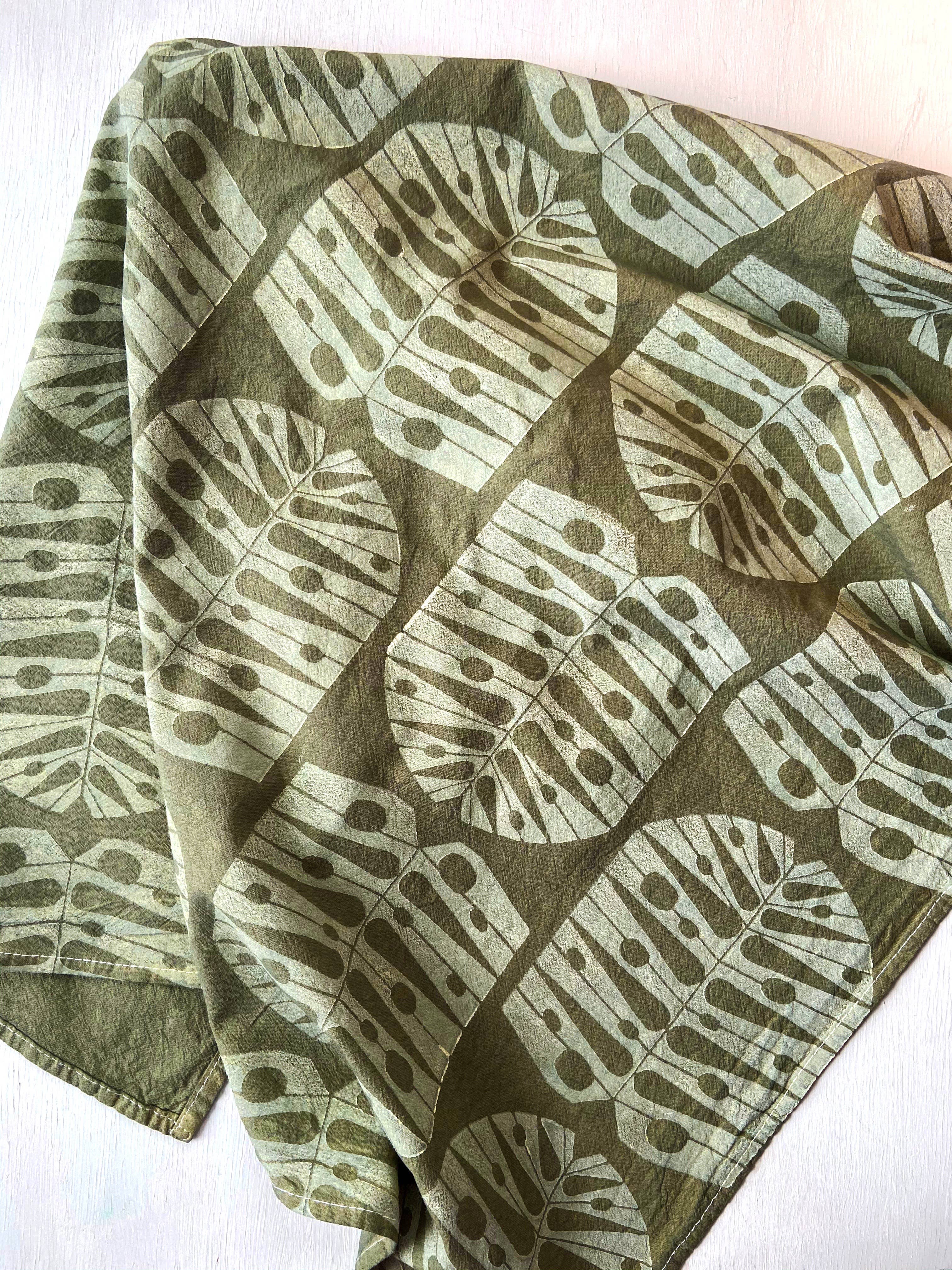 Andria Green - Monstera Leaf Tea Towel
