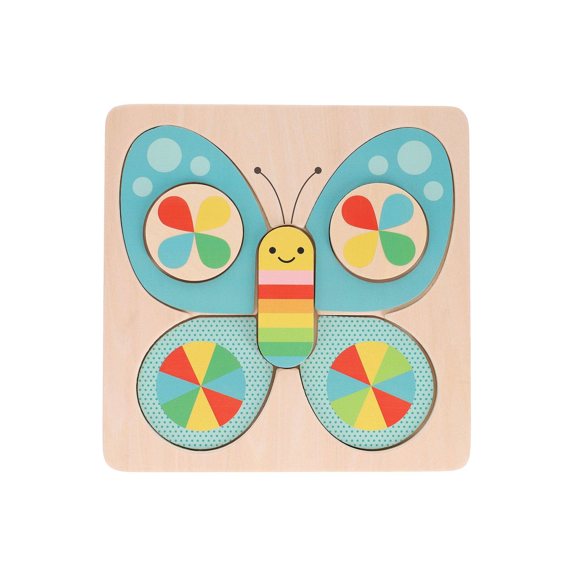 Little Butterfly Chunky Wood Puzzle