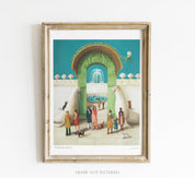 The Metropolitan Aquarium. 8.5"x11" Art Print