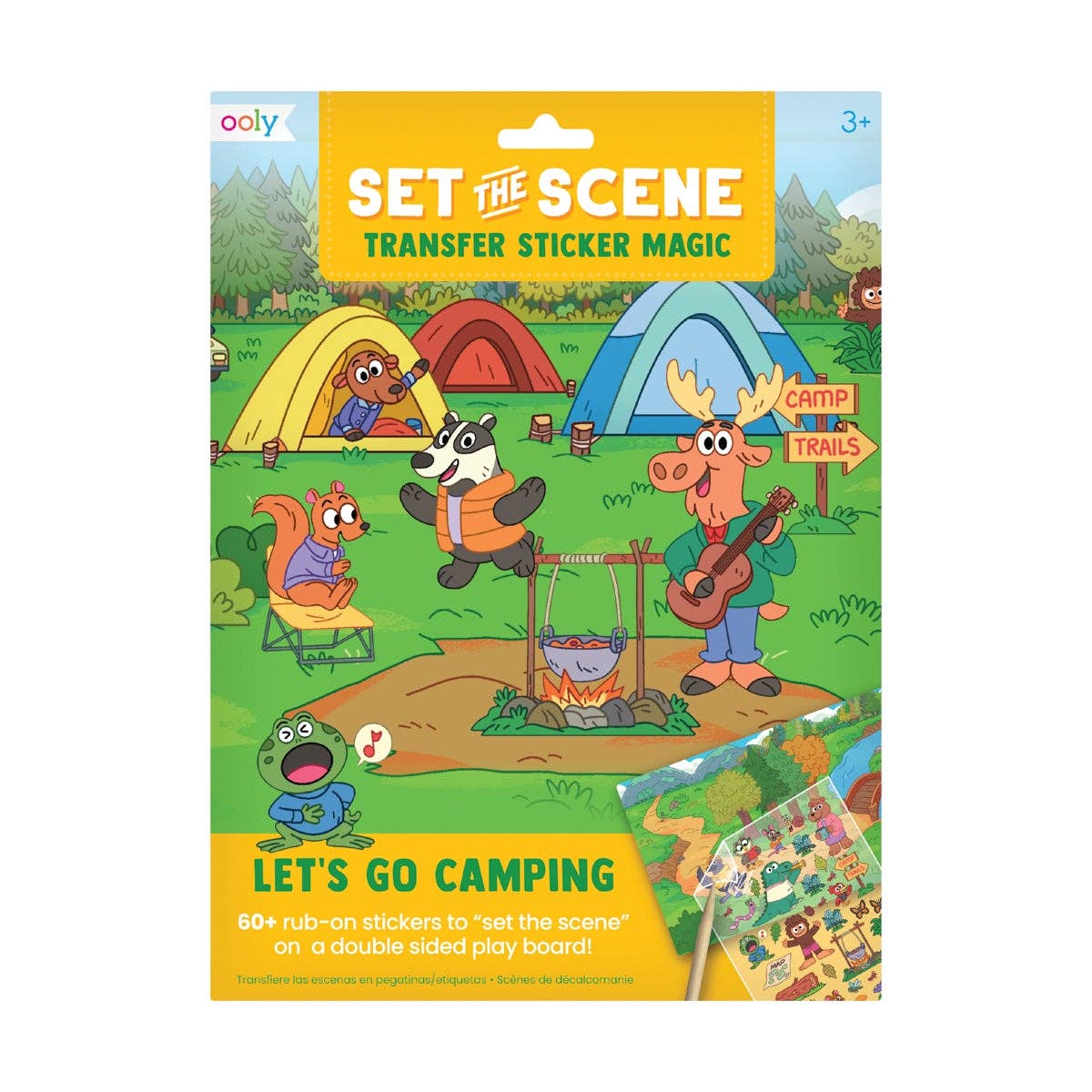 Set The Scene Transfer Stickers Magic - Let's Go Camping