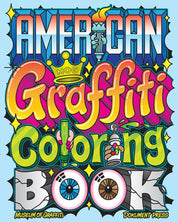 American Graffiti Coloring Book