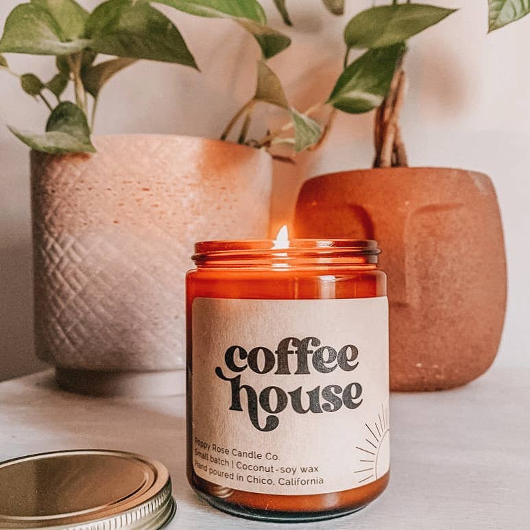 Coffee House Coconut Wax Candle