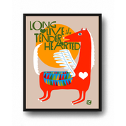 Long Live the Tenderhearted Archival Print by Lisa Congdon