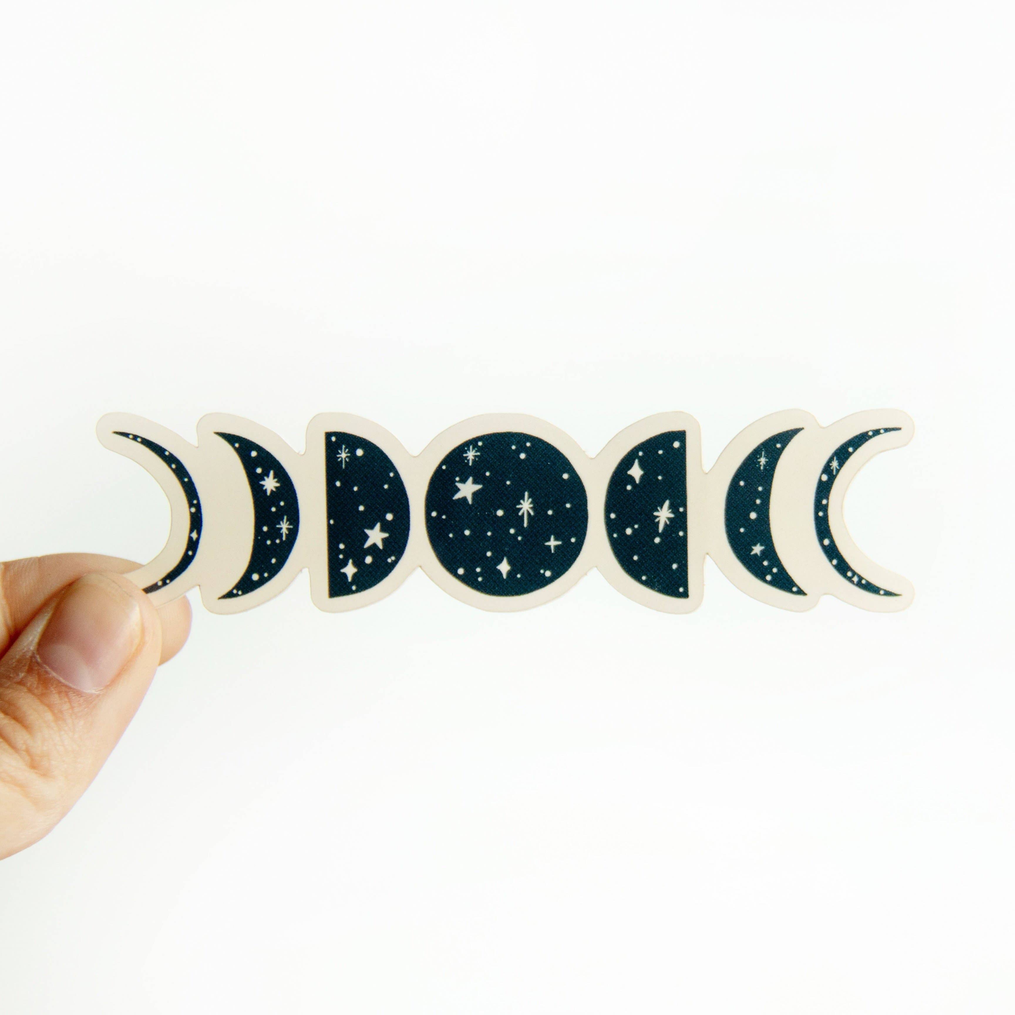Kulana Stickers - Phases of the Moon - Vinyl Sticker