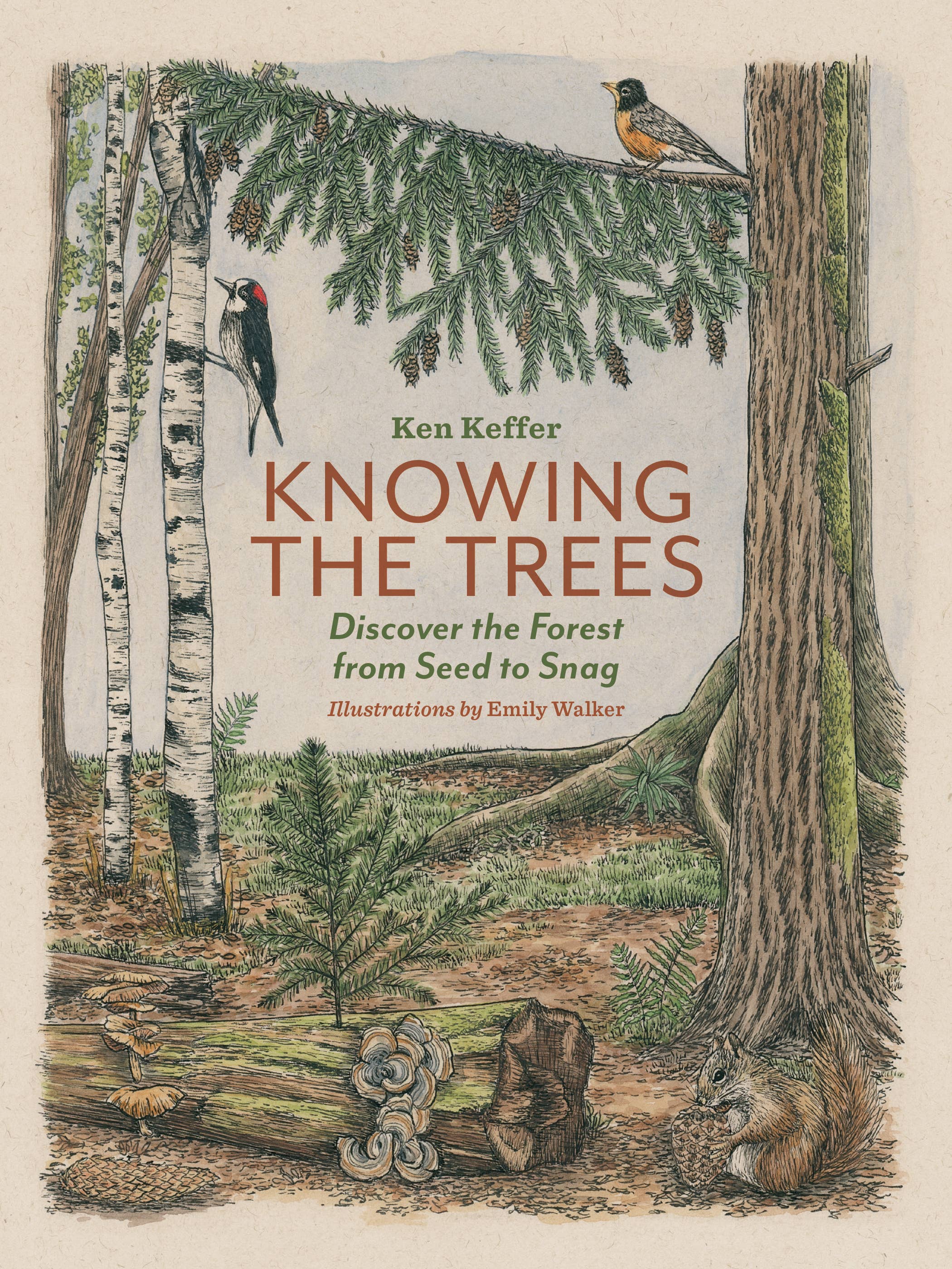Mountaineers Books - Knowing the Trees: Discover the Forest from Seed to Snag