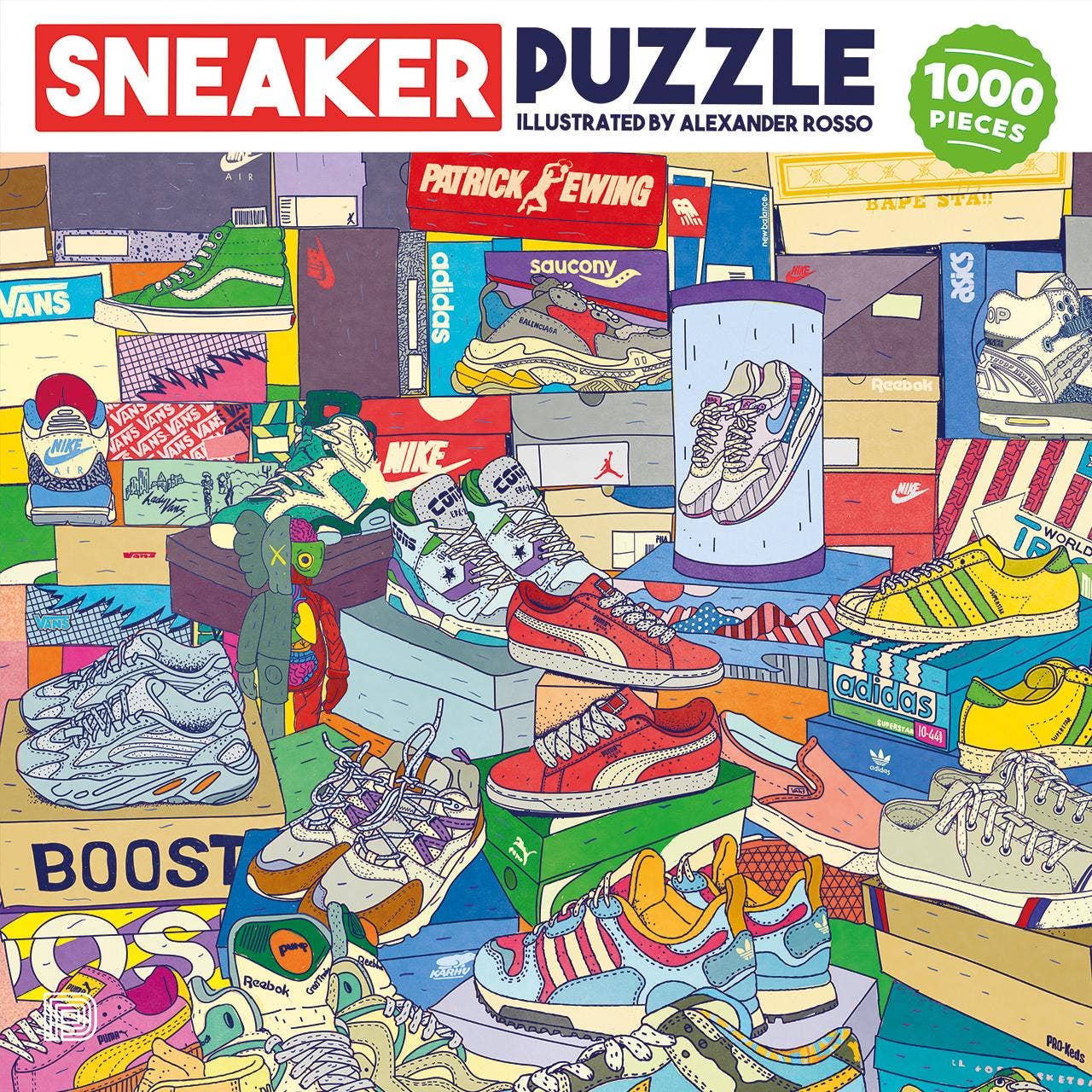 Sneaker 1,000 Piece Puzzle
