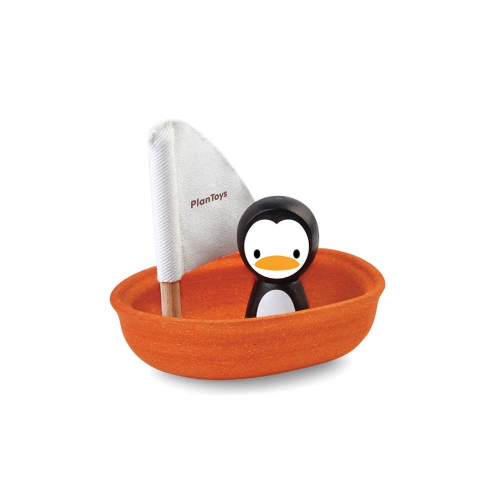 Penguin Sailing Boat Bath and Water Play Toy