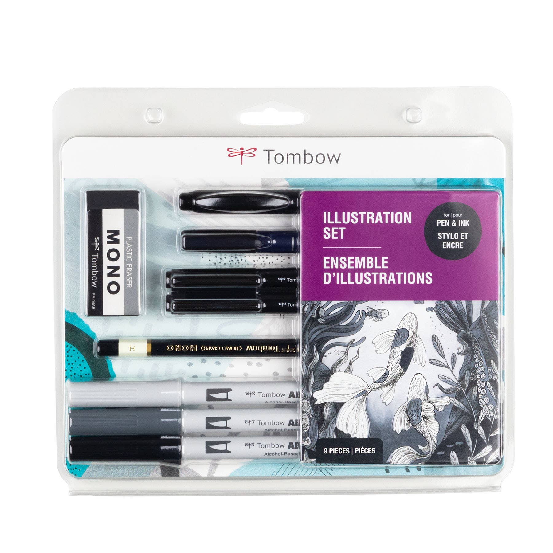 Illustration Set by Tombow