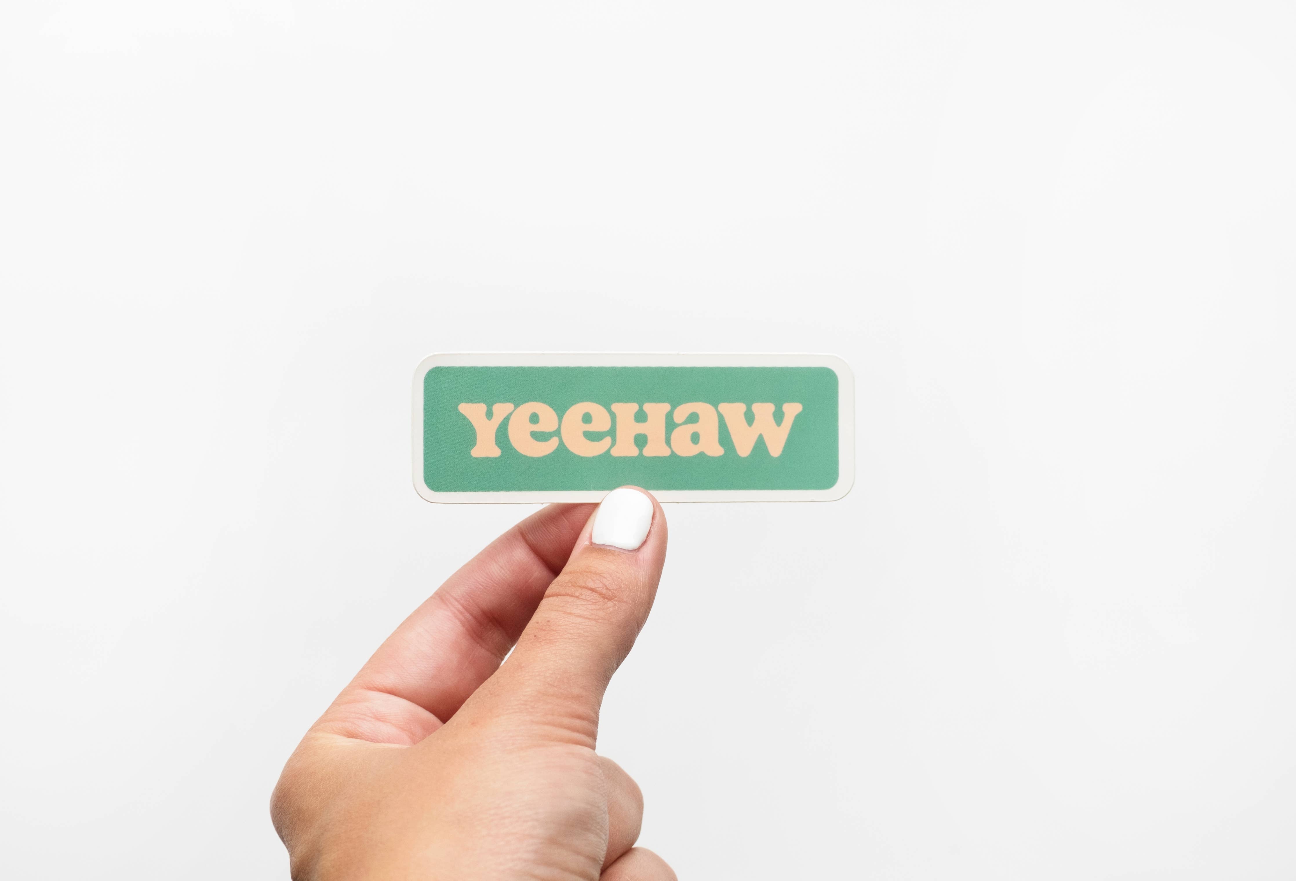 Kulana Stickers - Yeehaw vinyl sticker