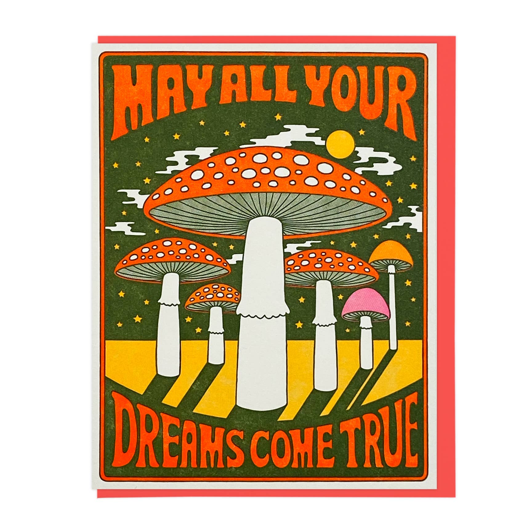 May All Your Dreams Come True Greeting Card