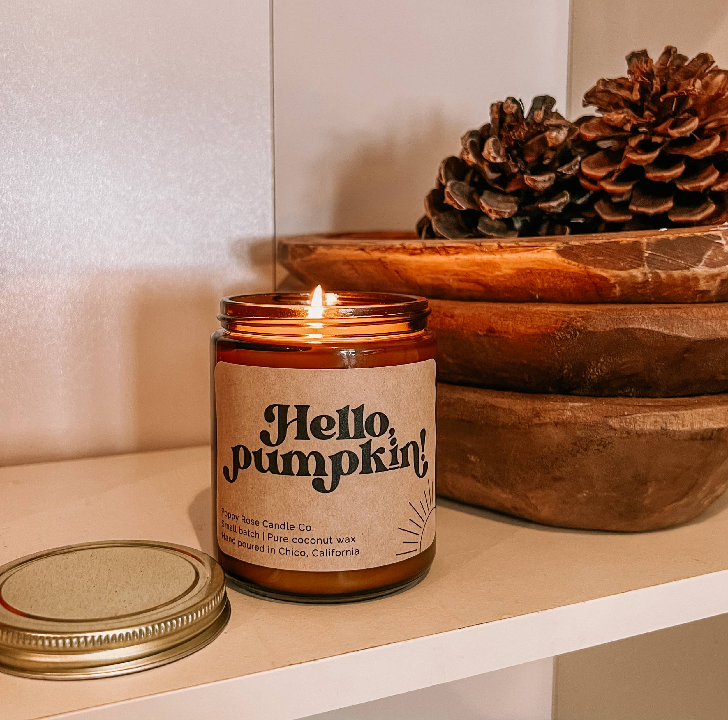 Hello Pumpkin! 8oz Coconut Wax Candle