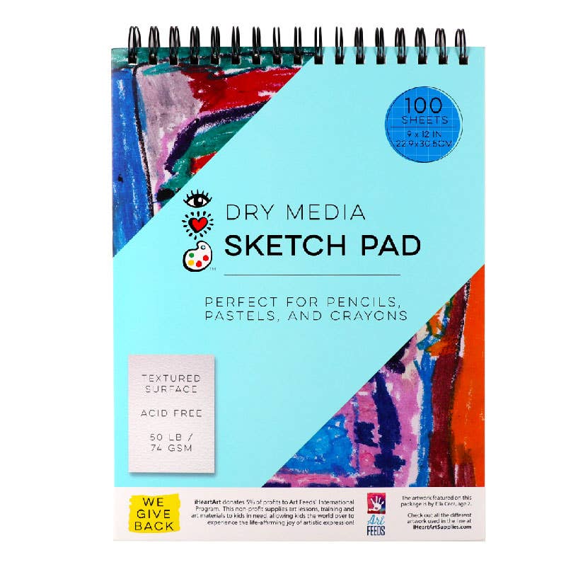 Dry Media Sketch Pad